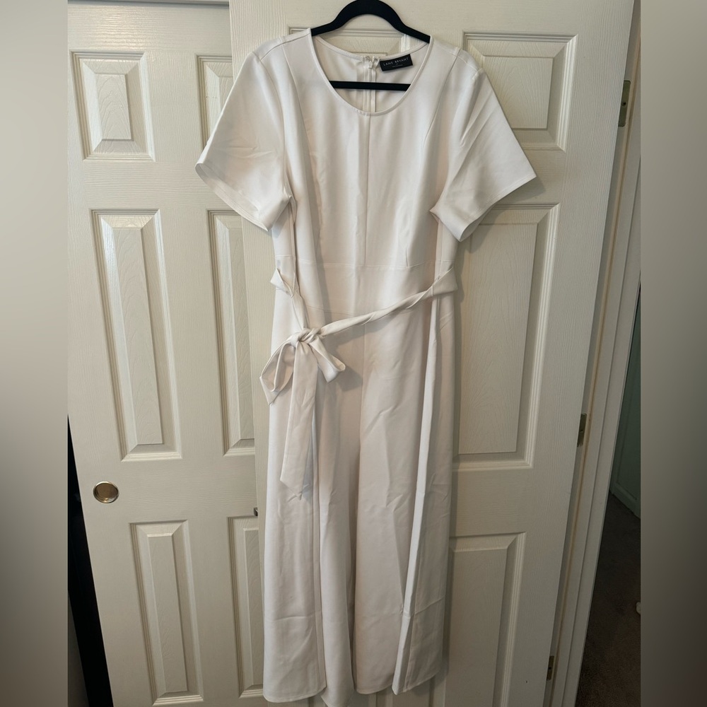 White Flare Leg Jumpsuit